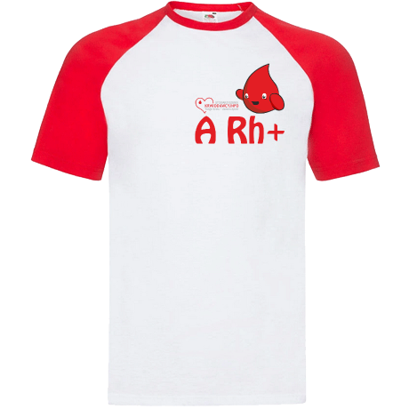 Donatka mała A Rh+ : Koszulki - sklep krwiodawcy