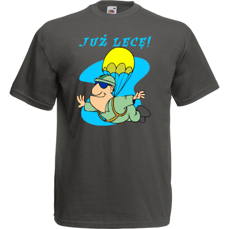 Spadochroniarz - śmieszna koszulka dla spadochroniarza : Koszulki - sklep  beztroski