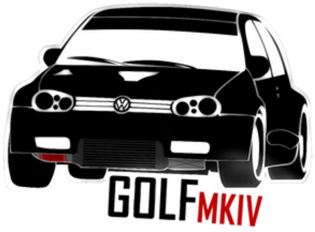 Nadruk Golf MK4 - Przód