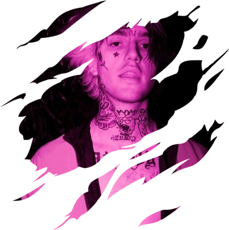 Nadruk Lil Peep - Przód