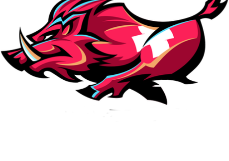 Nadruk KAWAŁ DZIKA - Przód