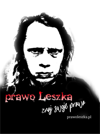 Nadruk damska prawo Leszka - Przód