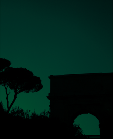 Nadruk Rzym, minimalistycznym okiem - Przód
