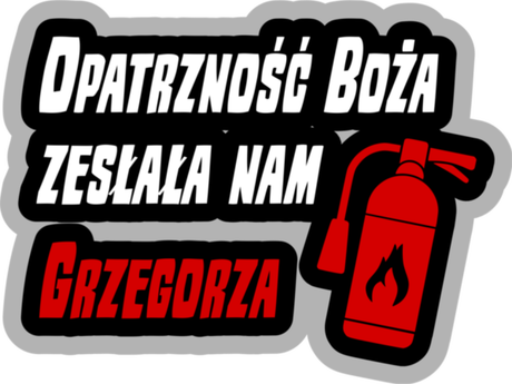 Nadruk Opatrzność Boża - Przód