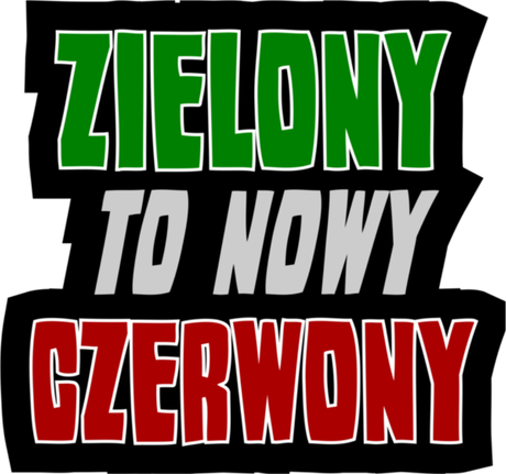 Nadruk ZIELONY to nowy CZERWONY - Przód