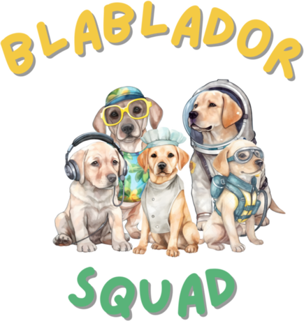 Nadruk Blablador Squad - Przód