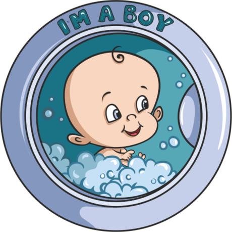 Nadruk Dla kobiet w ciąży I'm a boy - Przód