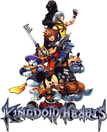 Nadruk Kingdom Hearts - Przód
